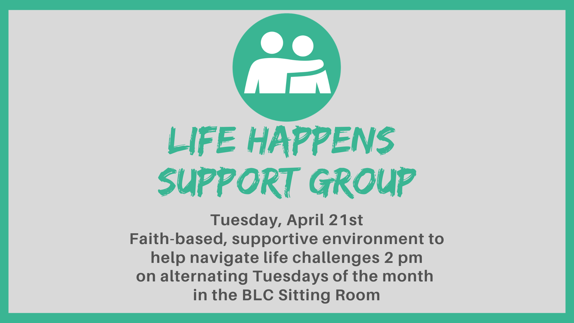 Caregiver Support Group Slide