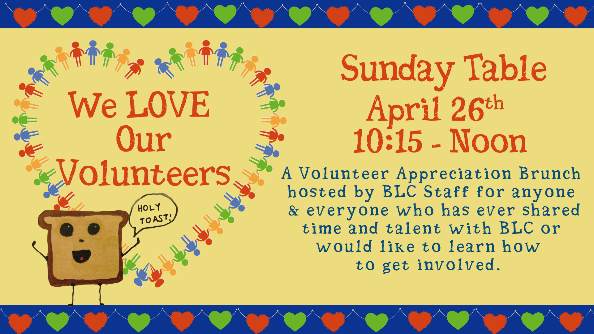 Volunteer Appreciation Slide