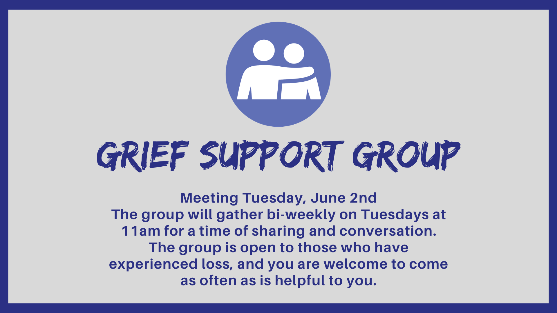 Grief Support | Bethlehem Lutheran Church